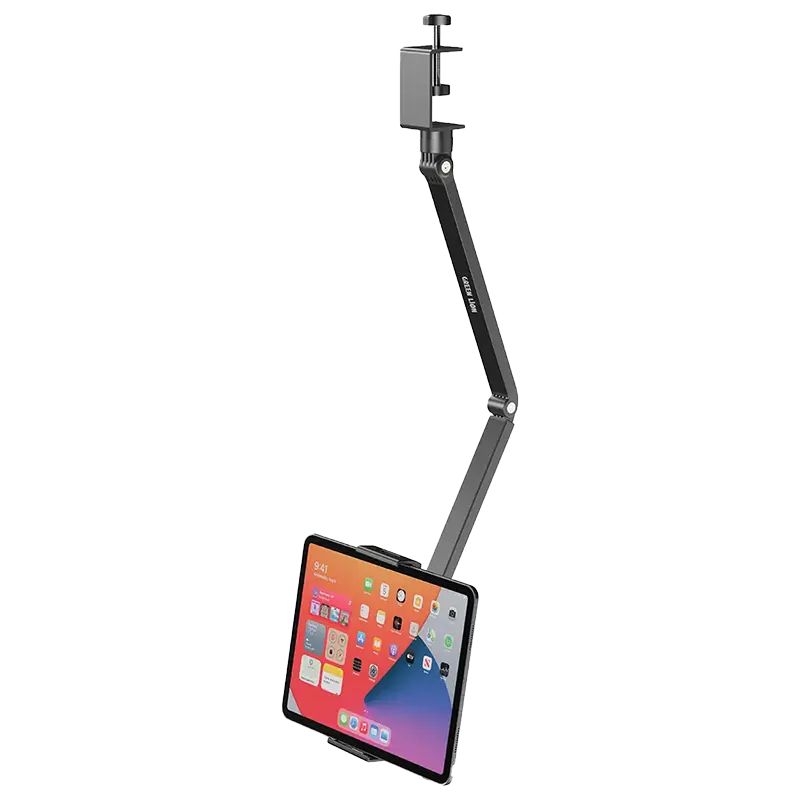 Green lion desk mount stand for phones and tablets Mascom International.webp